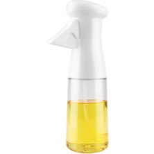 Mey Ithalat®   Çok Amaçlı Cam Şişe Püskürtmeli Dağıtıcı Yağdanlık Limonluk Sirke Sosluk Spreyi Beyaz