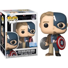 Funko Pop Steve Rogers Captain America Split Special Edition