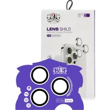 DS LLC Ieg™  Apple Iphone 17 Pro Max Bilvis Titan Kamera Lens - Gümüş