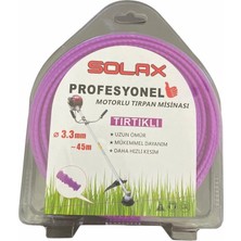 Mey Ithalat® Solax Tırtıklı Tırpan Misinası 3,3 mm 45 Metre