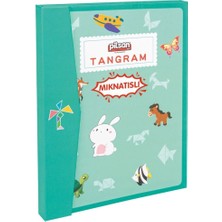 Mey Ithalat® 03 569 Ahşap Manyetik Tangram - Oyuncak