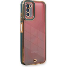 Hsc Bilişim Galaxy A03S Kılıf Liva Lens Silikon - Yeşil