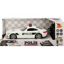 Mey Ithalat® 20357 Uzaktan Kumandalı Işıklı Polis Arabası 21 cm