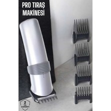 Mey Ithalat® 4 Taraklı Profesyonel Şarjlı Saç ve Sakal Kesme Tıraş Makinesi Seti