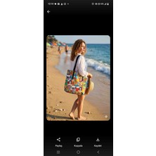 Madam İnci Plaj Cantasi