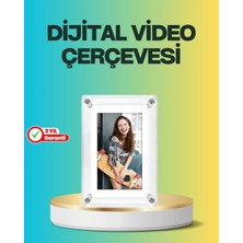 Mey Ithalat® Hediyelik Dijital Çerçeve – 7 Inç IPS Ekranlı, 4gb Hafızalı, Hoparlörlü