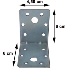 Mey Ithalat® Gönye L Tipi No:12 ( 5 Adet )