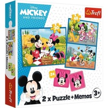 Mey Ithalat® PUZZLE-93344 2ın1 Puzzle