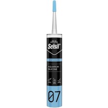 Mey Ithalat® Selsil 07 Akvaryum Silikonu Şeffaf 280 ml