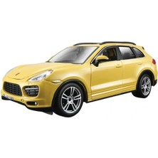 Mey Ithalat® 1:24 Porsche Cayenne Turbo Plus Sarı Model Araba