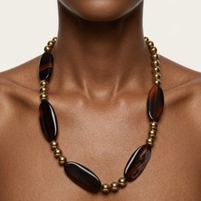 THEIA GemWorks Altair - Hematit & Akik Kolye