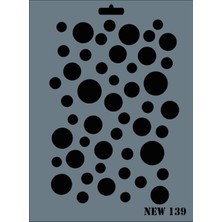 Mey Ithalat® Rich New Seri N-139 Stencil 35X25 cm