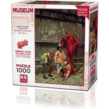 Mey Ithalat® 20662 Jesters Playing Cochonnet 1000 Parça Puzzle - Puzzle
