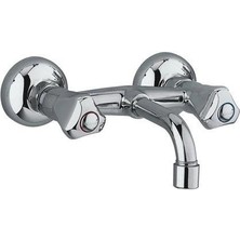 Mey Ithalat® Itimat Alfa 207 Sabit Lavabo Bataryası Duvardan