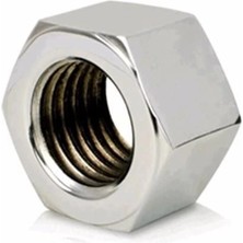 Mey Ithalat® M18 Somun Beyaz 5 Adet