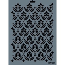 Mey Ithalat® Rich New Seri N-157 Stencil 35X25 cm