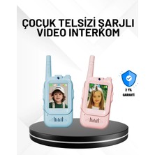 Mey Ithalat® 3–12 Yaş Çocuklara Uygun Görüntülü Walkie Talkie Seti