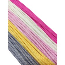 2 mm Paracord Iplik Düz Renkler 10 Renk 100 Metre Firebird