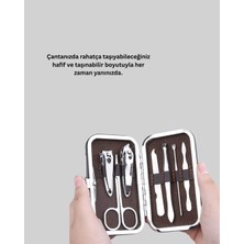 Mey Ithalat® Dayanıklı Çelik Aletlerden Oluşan Kişisel Bakım Seti