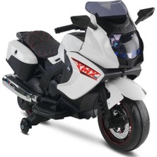 Ematcrt Mey Ithalat® Babyhope 438A Akülü Motor 12V Beyaz XMX-316 Eğlenceli Tasarım ile 1 Yaş Üstü Çocuklar İçin