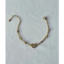 Stelle Jewelry Xuping Minimal Kalpli Bileklik