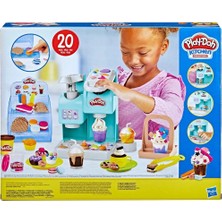 Mey Ithalat® F5836 Play-Doh Süper Renkli Kafe Oyun Seti +3 Yaş