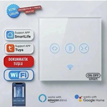 Onoffsmart Tuya Wifi Akıllı Panjur Anahtarı Dokunmatik Özellikli (KEPENKLER İÇİN UYGUN DEĞİLDİR)