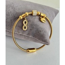 Stelle Jewelry Sonsuzluk Kalp Pndr Bileklik