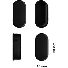 Mey Ithalat® Oval Profil Iç Tapa 15X30 mm 4 Adet