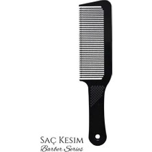 Mey Ithalat® Berber Kuaför Saç Kesim Tarağı Karbon Absolute Professional