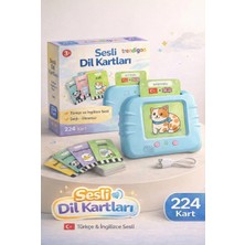 Denapcal Çocuk Gelişim Seti Sesli Türkçe-Ingilizce Eğitici Dil Kartı