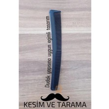 Mey Ithalat® Bıyık Kesim ve Tarama Tarağı Eğimli Bıyık Tarağı