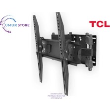 Genel Tcl 65T6C 65" Ile Uyumlu Uydu Alıcılı 4K Ultra Hd Smart QLED Google 42-65 Inç Hareketli LCD LED Tv Duvar Askı Aparatı