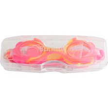 Mey Ithalat® KZL-RH4600  çocuk Silikon Yüzücü Gözlük