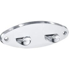 Mey Ithalat®  Akrilik Bornoz Askısı Bornozluk 2li Banyo Bornoz Askı Aparatı