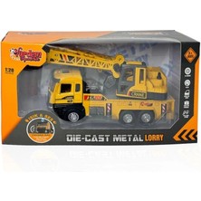 Mey Ithalat® XX992-02AB Çek Bırak Işıklı ve Sesli Kule Vinç 1:28-Vardem Oyuncak