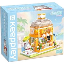 Mey Ithalat® KP28017 Keeppley Kitten Juice Shop Blok Seti 315 Parça -Vagonlife