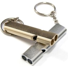 Mey Ithalat®  Sos Acil Imdat Düdüğü Alüminyum Islık Anahtarlık Kamp Yürüyüş Aksesuar Araçları