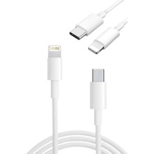 Mey Ithalat® Type-C Ligtning 30W Ios Şarj Kablosu Hızlı Şarj Kablosu