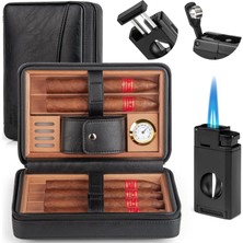 Seyahat Humidoru Deri Siyah