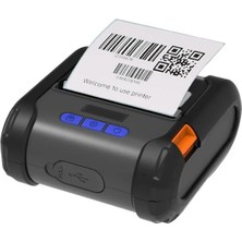 Zywell ZM04 Thermal Usb+Bt Mobil Barkod Yazıcı 100MM/S / 80MM