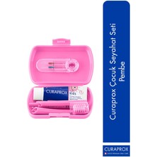 Curaprox Travel Set Kids Pembe