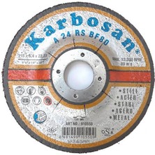 Mey Ithalat® Karbosan Metal Taşlama Diski 115X6,4X22,23