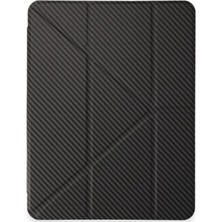 Hsc Bilişim Ipad 13 (2024) Kılıf Color Karbon Tablet Kılıfı - Koyu Gri