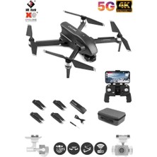 Ematcrt Mey Ithalat® Q868 Wltoys 4K Full HD Drone 3 Km Menzil Popüler Model Açık Hava Oyuncağı
