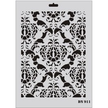Mey Ithalat® Rich Dantel Seri DN-911 Stencil 35X25 cm