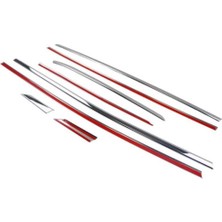 Dekis 3008 2016-2019 Içın Uyumlu Cam Nıkelajı