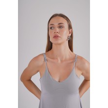 Rouge Basic Ayarlanabilir Askılı Şalvar Tulum