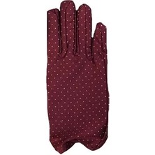Mey Ithalat® Bordo Renk Puanlı Çocuk Eldiveni