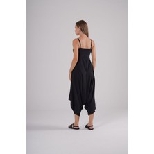 Rouge Basic Ayarlanabilir Askılı Şalvar Tulum